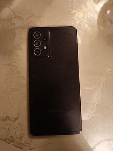 samsung galaxy note ii: Samsung Galaxy A52, цвет - Черный, Отпечаток пальца — 1