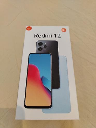 islemis telefonlarin satisi: Redmi 12, 256 GB, rəng - Ağ, İki sim kartlı — 4