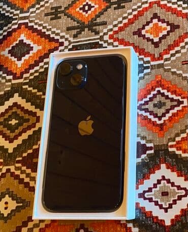IPhone 13, Qara, Face ID lalafo.az -da IPhone 13, Qara, Face ID