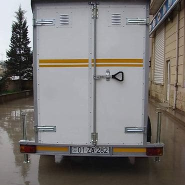 kondisioner pult yay rejimi: Bağlı yük qoşqusu - Tip: Yüngül tək oxlu, qapalı tip qoşqu - Korpus — 3