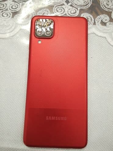 kondisioner 35 kv: Samsung Galaxy A12, цвет - Красный, Две SIM карты — 2