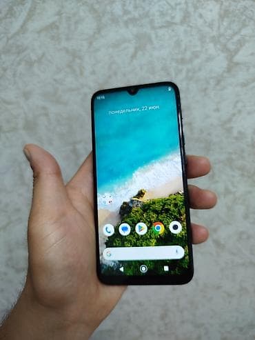 xiaomi miband: Xiaomi A3, 64 ГБ, цвет - Черный, 
 Гарантия, Кнопочный, Сенсорный — 6