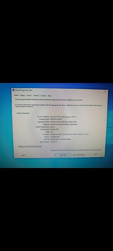 komputer hp: Inter core i3 2600 Ram 14GB ddr3 (plata 4 ram slotludur) GeForce gt — 2