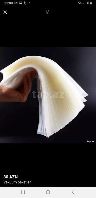 sar dolduran nasos: Vakum paketi 🆕️Vakum aparati üçün xüsusi paketler 1️⃣Qida üçün — 1