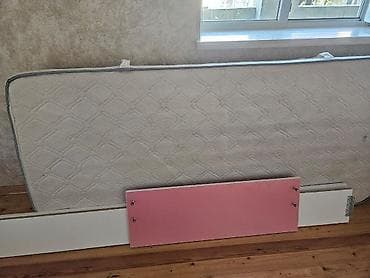 iwlenmiw carpayi: Qız üçün, İşlənmiş, Çarpayı, Bazasız, Matras ilə, Siyirməsiz — 2