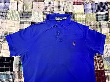cins salvar: Polo köynək, Ralph Lauren, M, rəng - Mavi — 5