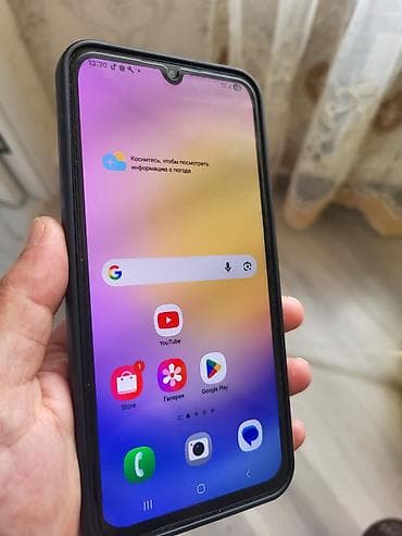 Samsung A25 5G 128 GB susesi deyisirilib. Smartfon (qara rəng)