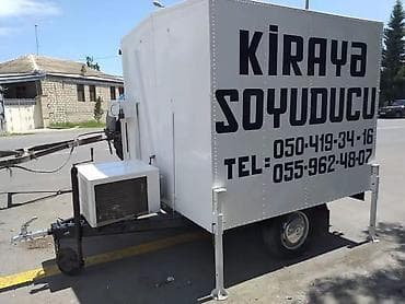 стойка для вешалок: Mobil soyuducu qoşqu - Təkoxlu, dartqıya qoşulan mobil soyuducu — 5