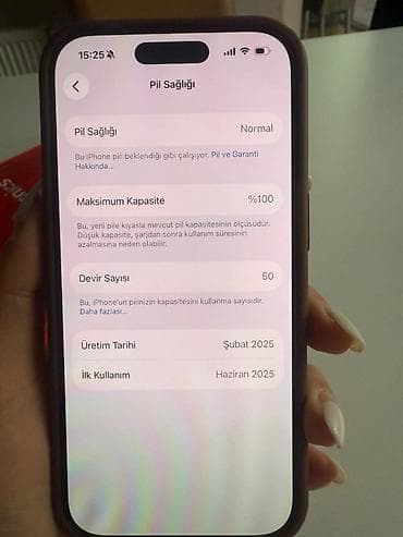 IPhone 16 Pro, 256 GB, Natural Titanium, Face ID lalafo.az -da IPhone 16 Pro, 256 GB, Natural Titanium, Face ID