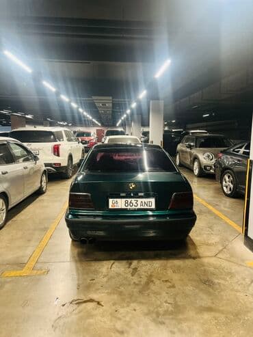 bmw 3 серия 325ix kat: BMW 3 Series E36 sedan - Kuzov: 4 qapılı sedan, tünd yaşıl rəng - — 5