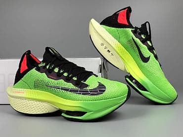 Botinkalar: Qaçış ayaqqabısı – Nike ZoomX (uçuş-yaşıl/qaranlıq qara aksentlər) - — 1