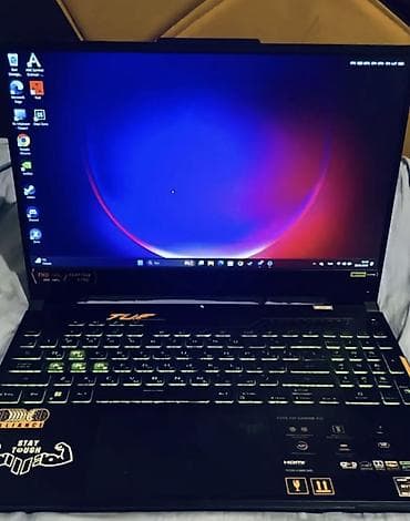 notbuk satiram: 💻ASUS TUF Gaming A15💻 Windows 11 pro💻 EKRAN: (FHD 144hz) YADDAŞ :512gb — 2