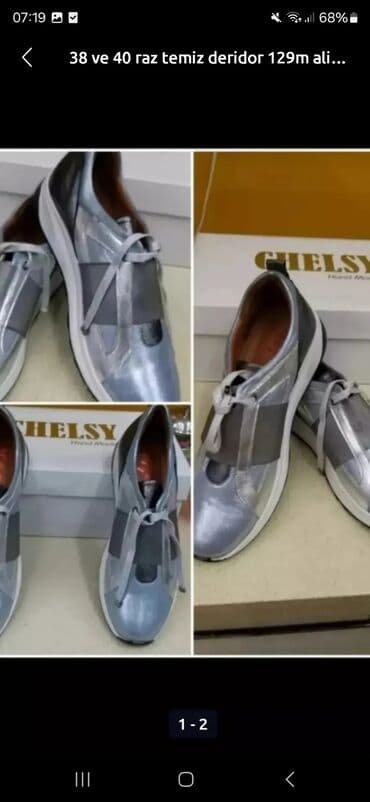 krasofkalar qiz ucun 2023: Chelsy qadın ayaqqabısı – 38 və 40 razmer - Material: dəridir - Rəng — 1