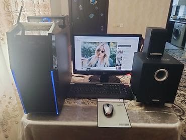 adaptırlar: Kompyuter komplekti – masaüstü sistem bloku, monitor, akustik sistem — 1