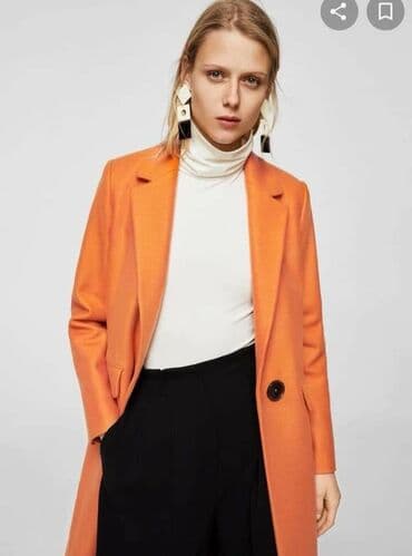 iqos iluma i: Palto, Mango, L, rəng - Narıncı — 1