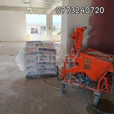 suvaq aparati: Suvaq usdası ağ suvağın makina vasitəsiylə vurulması, Qiymət kvadrata — 7