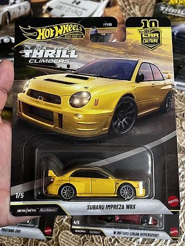 mini disk: Hot Wheels Premium – Car Culture “Thrill Climbers” seriyası Model — 1