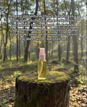 kosmetika aloe vera: Saç üçün yağ, Saç tökülməsinə qarşı — 10