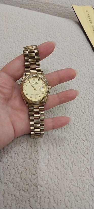 sensor saatlar: Rolex Oyster Perpetual Datejust qol saatı – qızılı rəngdə - Korpus və — 1