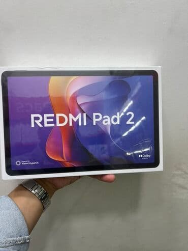 Redmi Pad 2 planşet Xüsusiyyətlər: - Ekran: Geniş kənarlı tam ekran