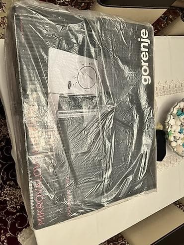 metbext sobasi: Mikrodalğalı soba Gorenje, Ayrıca dayanan, Mikrodalğalar ilə, rəng - Gümüşü, Yeni — 2