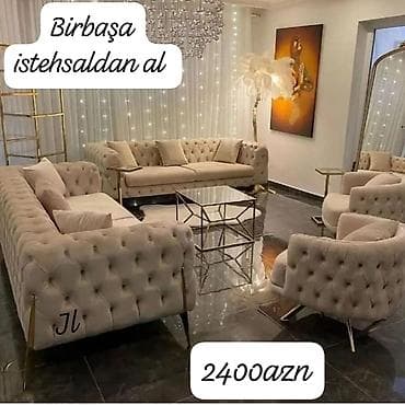divan kreslo modelləri: Yeni, Divan, 2 kreslo — 1