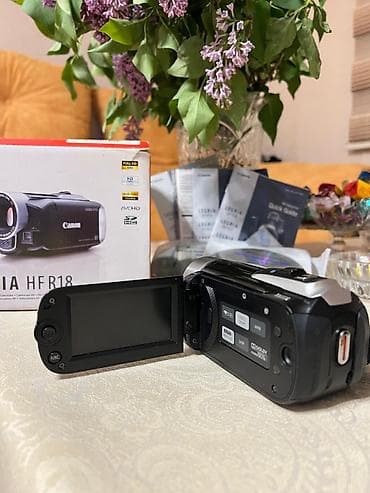 video kamera canon: Canon LEGRIA HF R18 HD videokamera Xüsusiyyətlər: - Full HD 1080p — 3