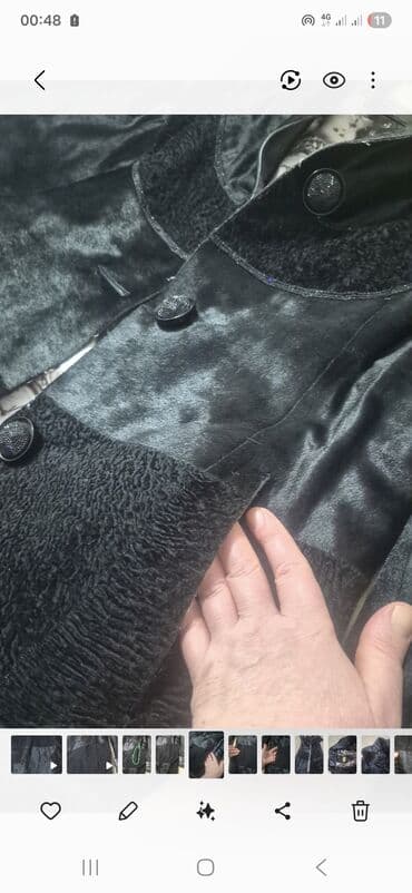 Hicab: Kürk, L, rəng - Qara — 9