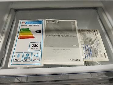 dondurma soyuducuları: 2 qapılı Samsung Soyuducu Satılır, rəng - Gümüşü — 5
