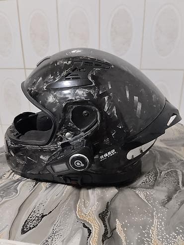 Karbon lifli tam üzlü motosiklet dəbilqəsi - Korpus: yüngül və möhkəm — 3