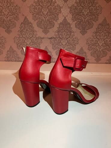 basanoşkalar 2024: Ölçü: 40, rəng - Qırmızı, İşlənmiş — 3