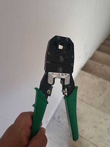 4 kabel: RJ45/RJ11 sıxma aləti – çoxfunksiyalı krimp pres - Şəbəkə (Ethernet) — 1