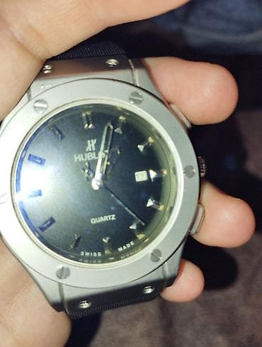 Smart qolbaqlar: Qol saatı, Hublot, rəng - Qara — 2