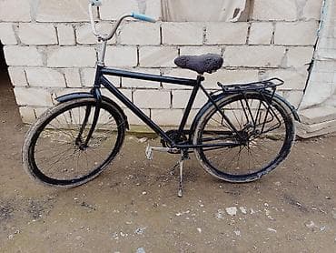 Şəhər velosipedi 26", sürətlərin sayı: 1