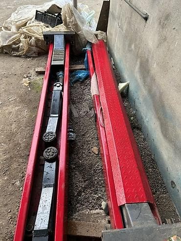 Avtoservis avadanlıqları: Avtoservis üçün səviyyə tənzimləyən rolikli platforma dəsti — 2