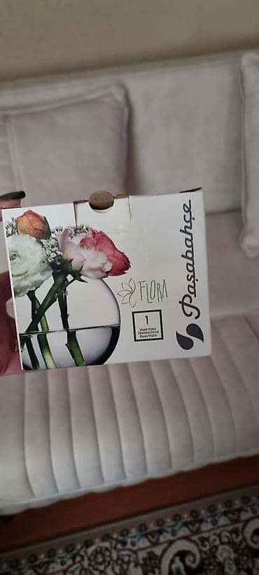 maşa medved: Pasabahçe “Flora” şüşə vaza - Model: Flora, artikul 43417 - Material — 2