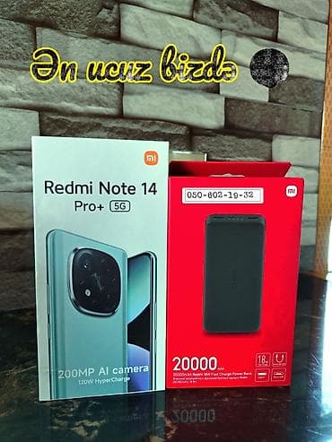 🎯 Redmi Note 14 Pro+ 5G ilə sürəti hiss et! 8/256 GB 💾 Lənkəran 📍 — 1