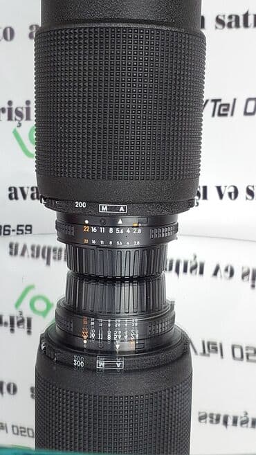 Nicon 80-200 F2.8 Afto foksunda ilişməsi var Manual fokus la işləmək