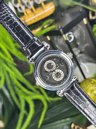 gps saat: Yeni, Qol saatı, Patek Phillipe, rəng - Qara — 4