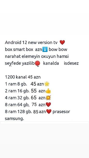 redmi note 10 s irsad: Xidmət: Smart və Sitizen (Citizen) televizorlara IP (IPTV) — 3