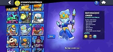 10 line: Brawl Stars hesabı təcili satılır. 12 əfsanəvi, 7 hipersarj skini — 2