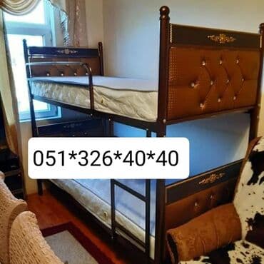 tek çarpayı: Oğlan və qız üçün, Yeni, Çarpayı, Matras ilə, Siyirməsiz — 1