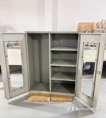 шкаф сейф металлический: Распашной, 2 двери — 2