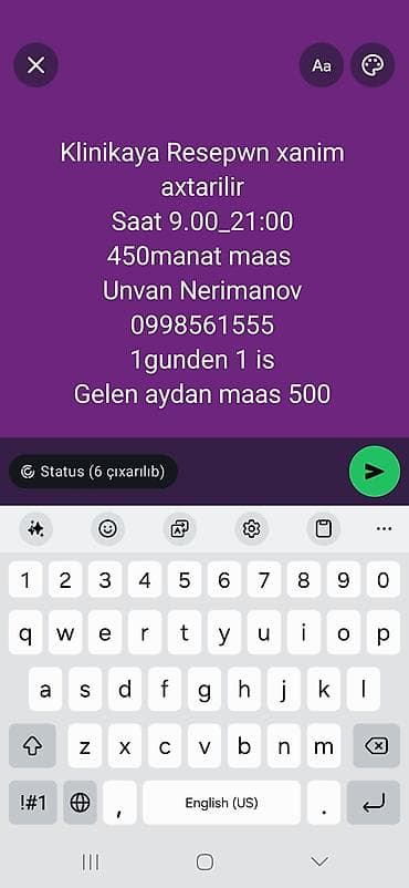 Hostes, qeydiyyatçı tələb olunur