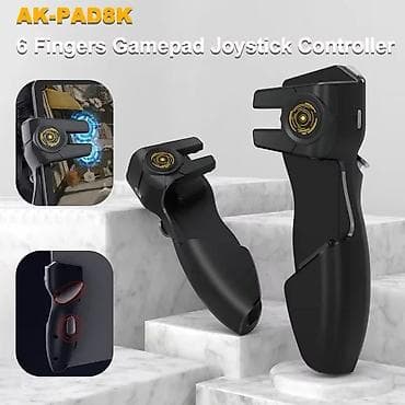 wacom tablet: AK-PAD8K 6 Barmaq Mobil Oyun Joystick Kontrolleri - Planşet və böyük — 1