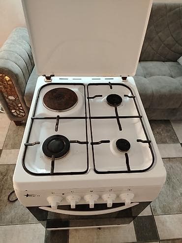 qaz peci ustasi: Qarışıq sobası Ayrıca dayanan, 4 gözlü — 3