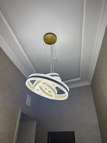 Led Çılçıraq, 4 və daha çox lampa, Metal