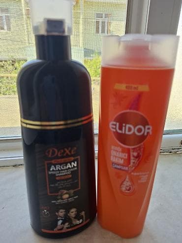 Личные вещи: Məhsul: 2 ədəd şampun seti 1) Dexe Plant Series Argan Speedy Hair — 3