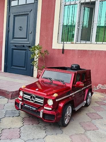 Uşaq elektrik maşını – Mercedes-Benz G-Class AMG stili, qırmızı rəng lalafo.az -da Uşaq elektrik maşını – Mercedes-Benz G-Class AMG stili, qırmızı rəng