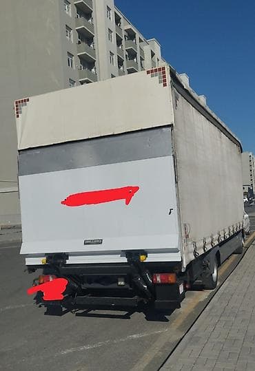 Mercedes-Benz orta tonnajlı tentli yük maşını HƏR NÖV YÜKLƏRİN